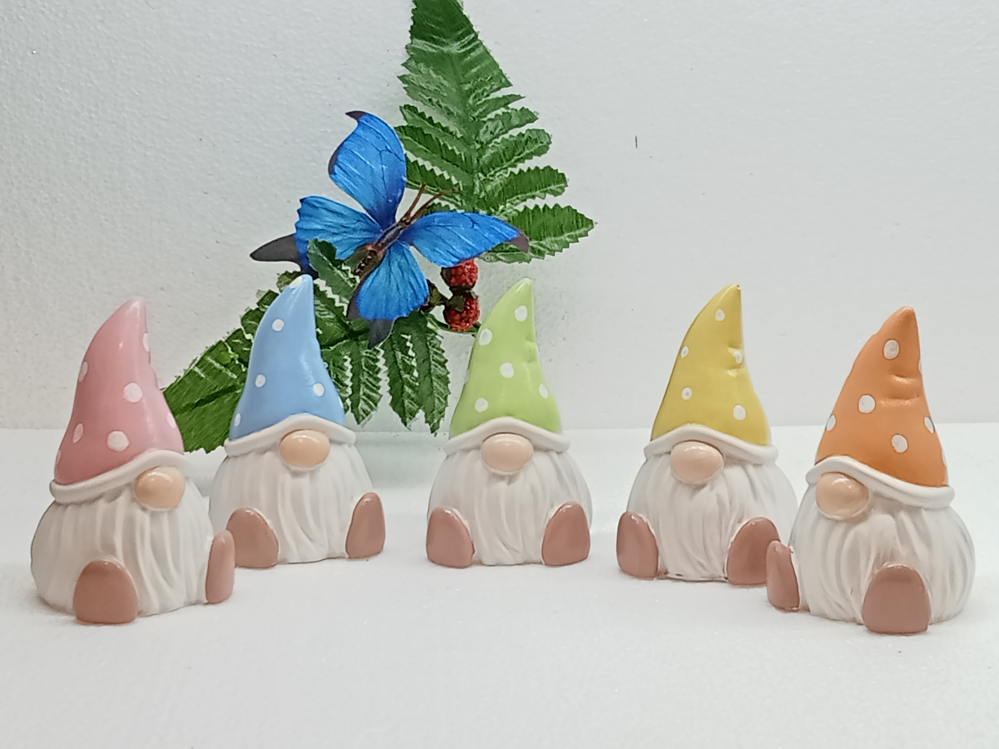 Elfo in gesso ceramico